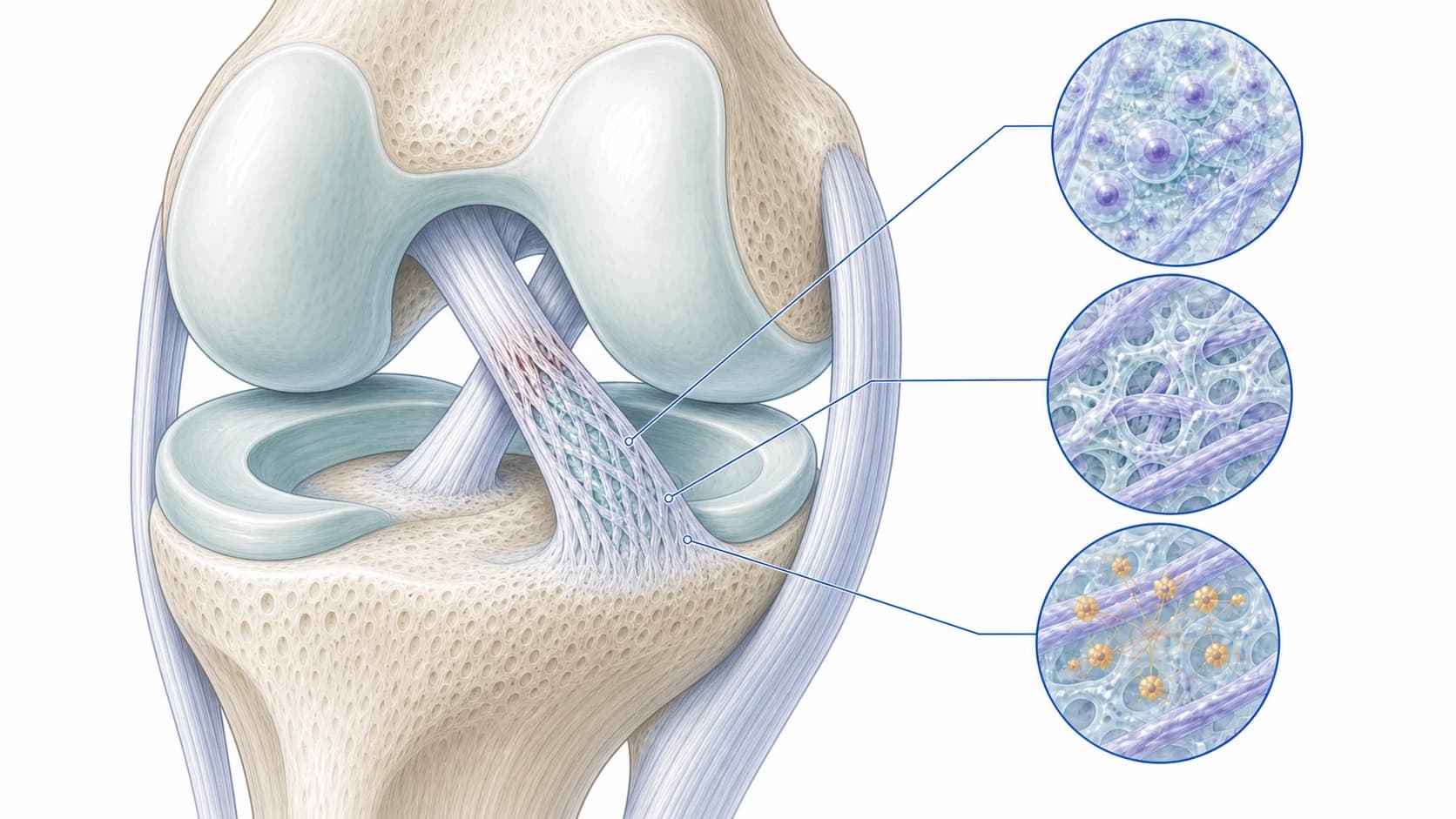 Ligament pathway illustration