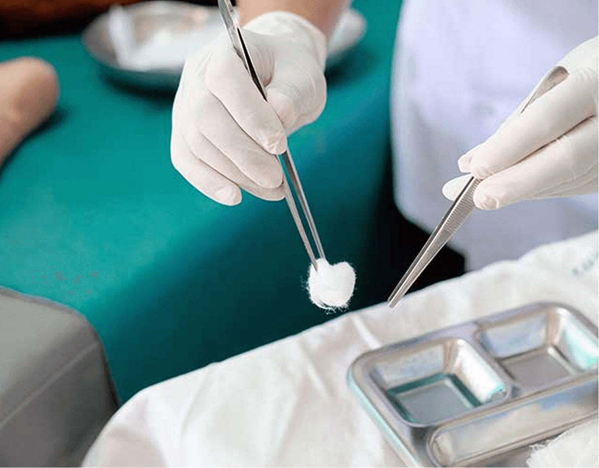 Enhanced sterile technique