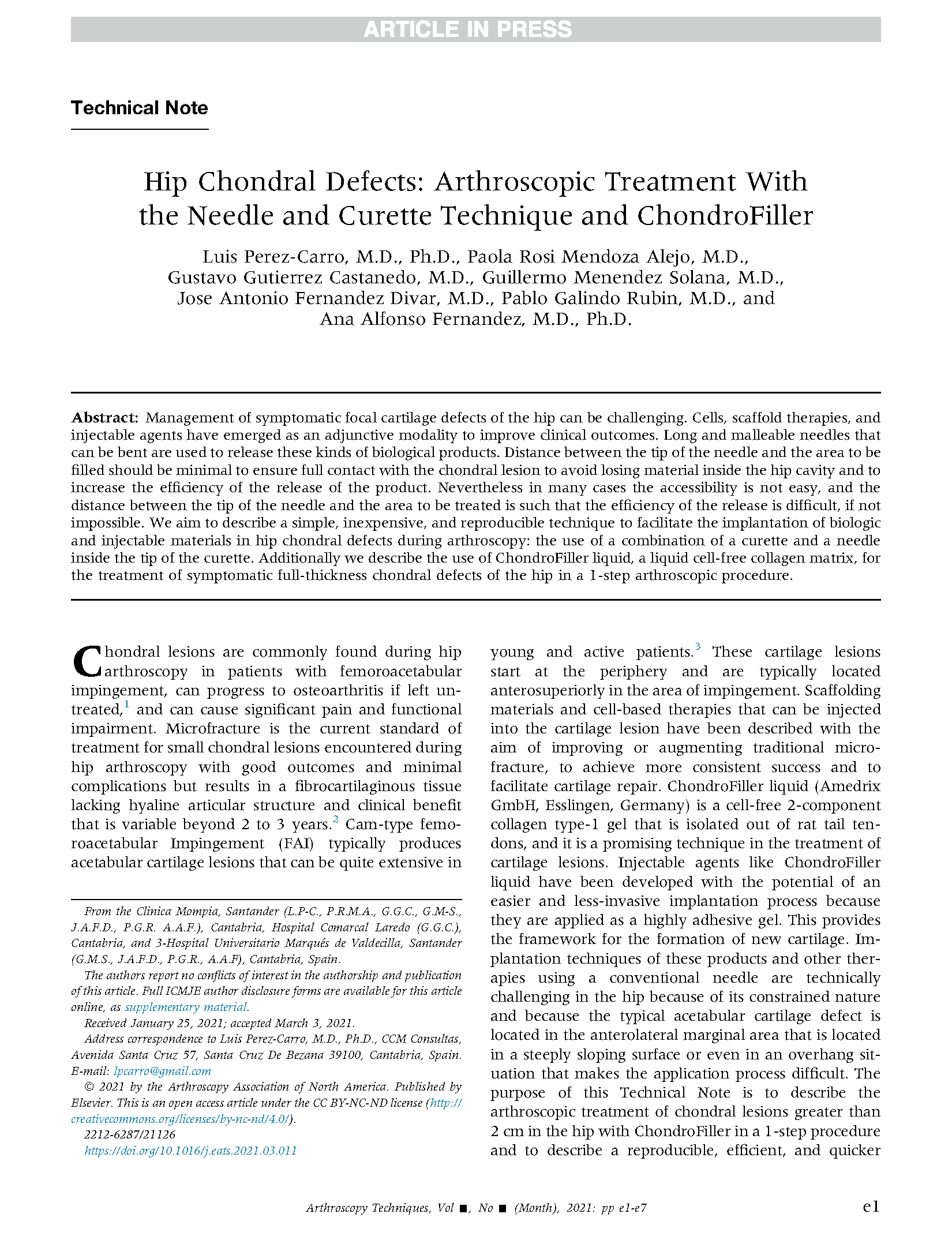 Behaviour of Human Cartilage