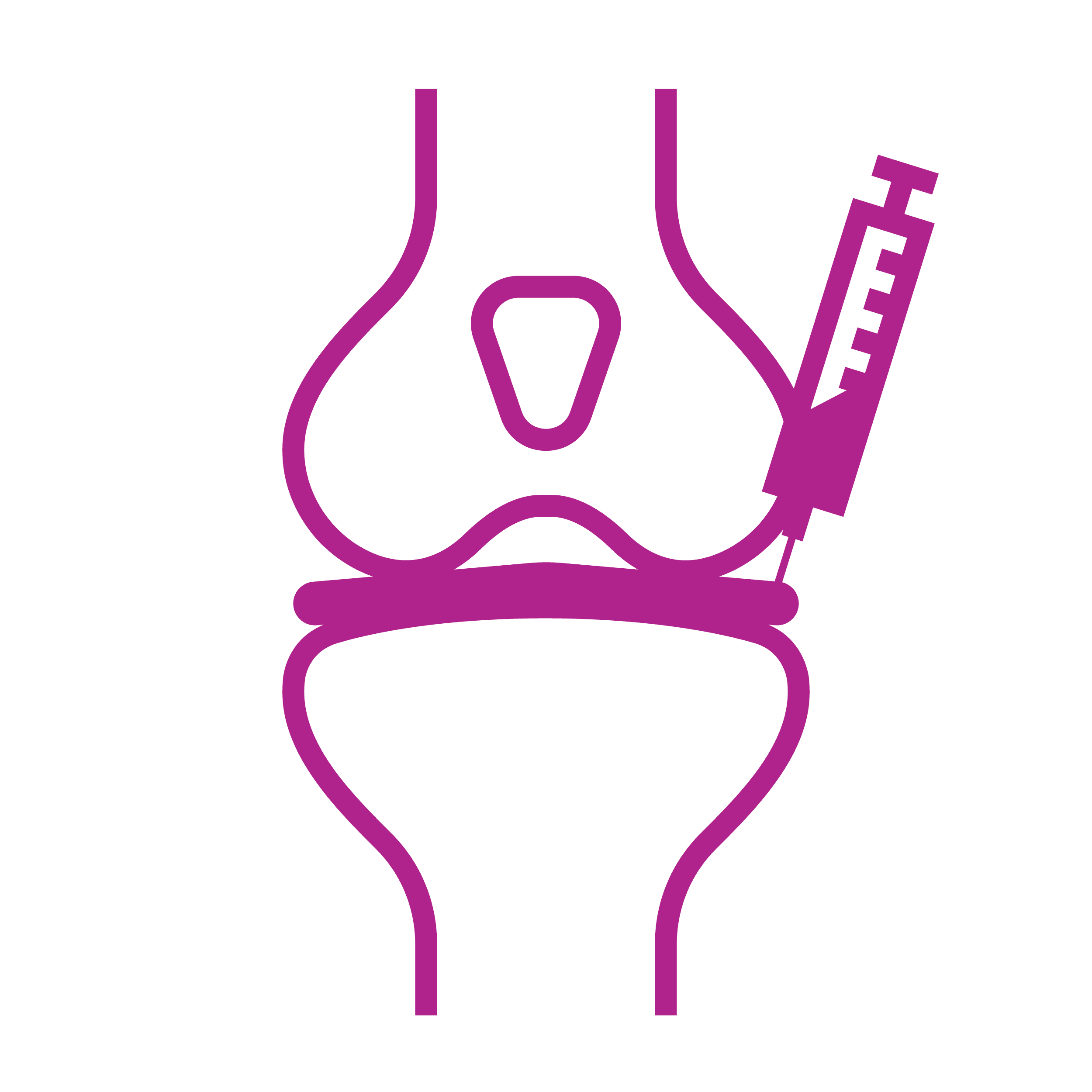 Cartilage Stem Cell / Medicinal Signaling Cell therapy illustration