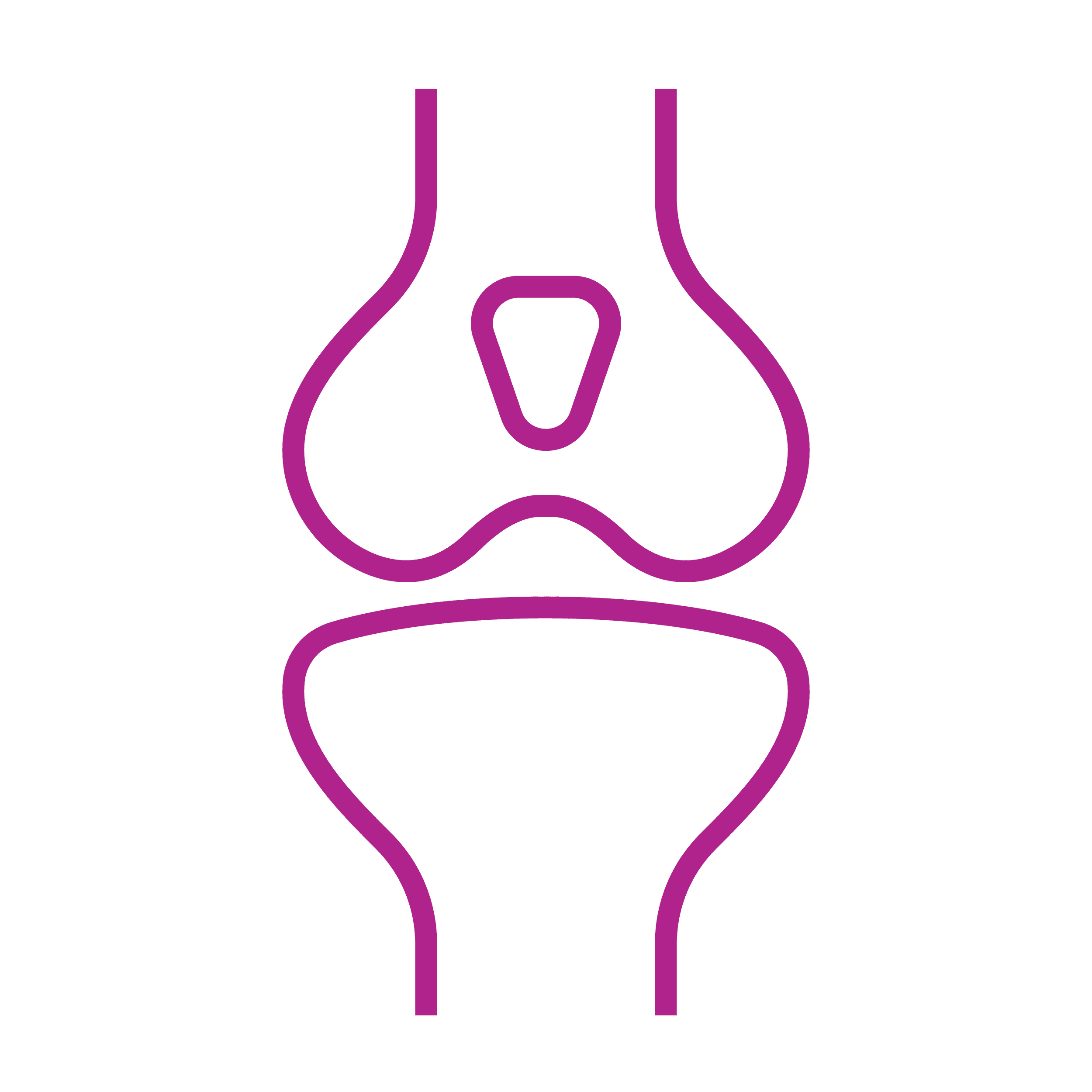 Knee Stem Cell / Medicinal Signaling Cell treatment illustration