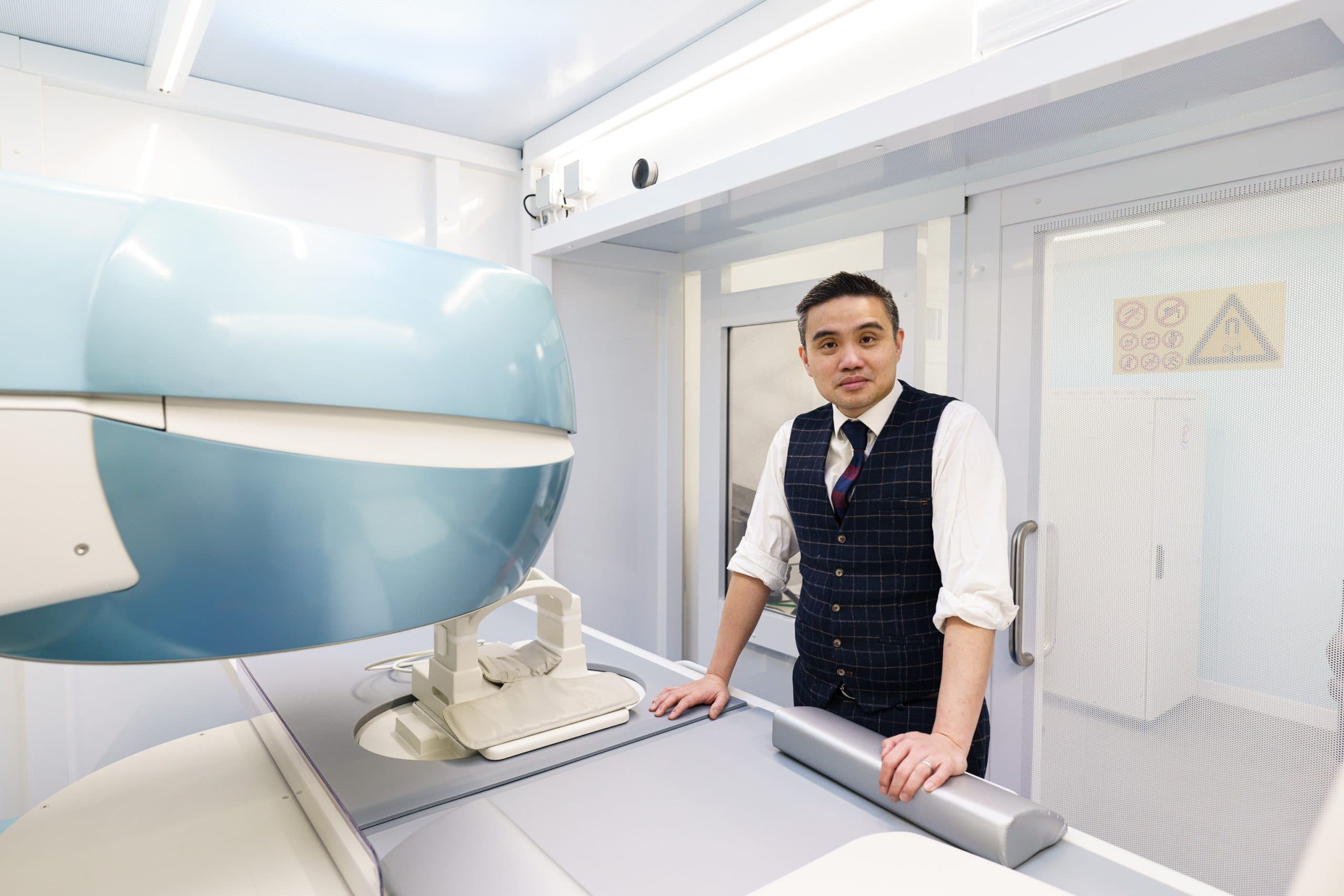 Microscopic view of cartilage structure